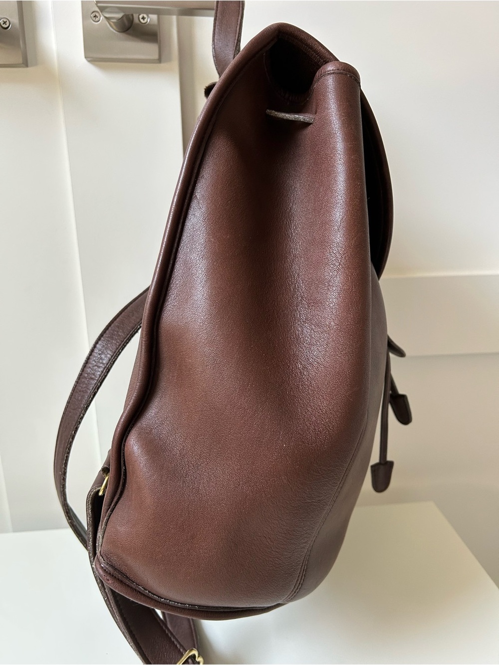 Vintage Coach Leather Backpack #9943 - Picture 5 of 15